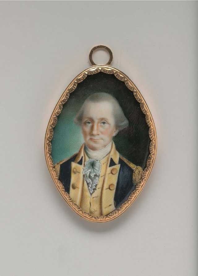 Miniature Painting of George Washington by John Ramage