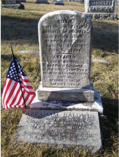 Gravesite of Abraham Baldwin